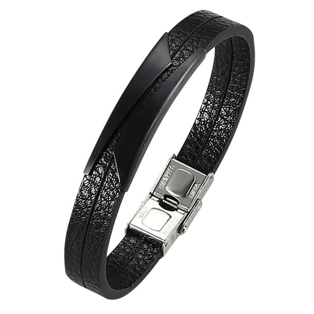 Pulsera Negativa Pulsera de Acero para Hombre La Pulsera Emite Canales de Energía Negativa del Cuerpo a la Circulación Pulseras Pulseras