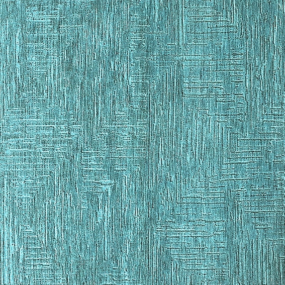 Ahgly Company Indoor Square Solid Light Blue Modern Area Rugs, 3' Square