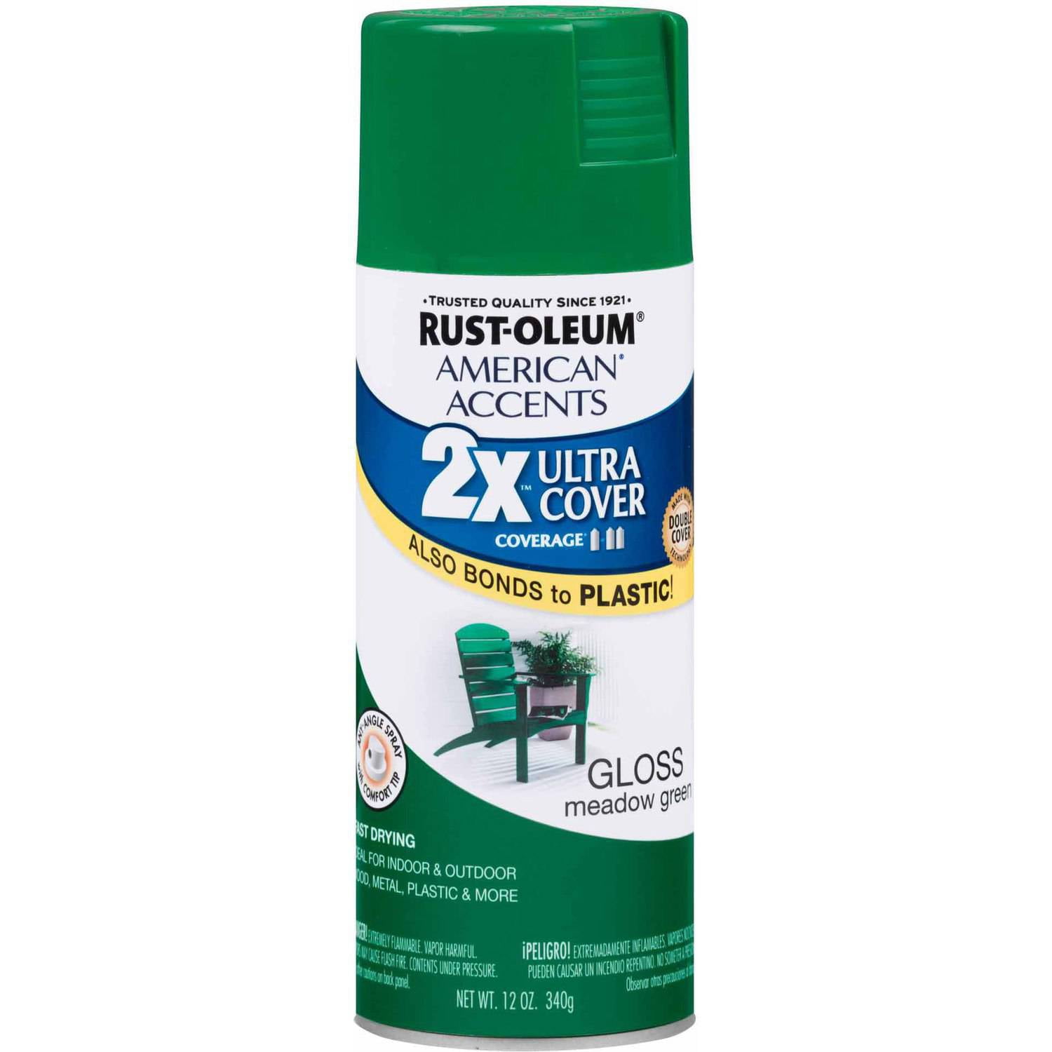 RustOleum American Accents Ultra Cover 2X Gloss Meadow Spray Paint