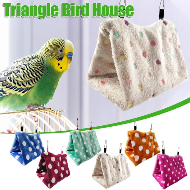 Casa de Pájaros Cálida Para El Invierno onlyliua Cueva Colgante Pájaro Loro