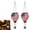 2Color1, variant on Anniversary Hot Air Balloon Lantern, American Flag Hot Air Balloon Solar Lantern, 4th of July Hanging  Outdoor Lights for Yard, Patio, Porch