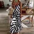 thumbnail image 3 of Animal Print Patterns Fine Art Sleeveless Dress Summer Dress Woman 2025, 3 of 7