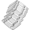 thumbnail image 1 of Miniature Doll House Kitchen Decor Doll House Decor Plastic Silver Decorative 10Pack, 1 of 4