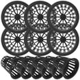 thumbnail image 3 of CHOK 50Pcs Hydroponic Planting Baskets Vegetable Planting Cup Germination Baskets, 3 of 8