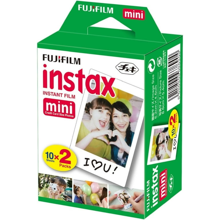 automat deadlock nødvendig Fujifilm Instax Mini Instant Film, 50 Sheets - Walmart.com