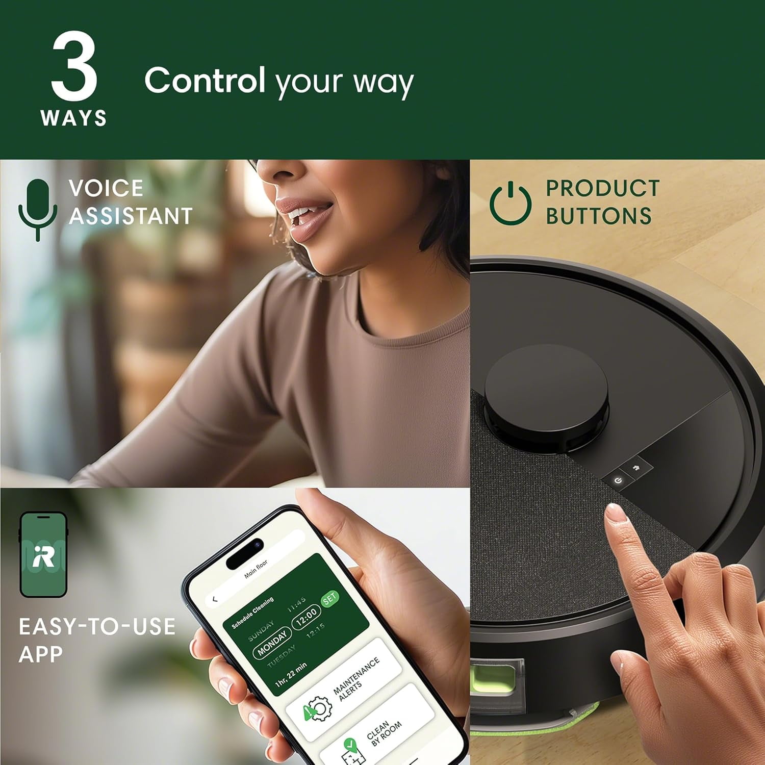 iRobot Roomba 105 Combo Robot Vacuum & Mop LiDAR, Alexa, Strong iRobot Roomba 105 Combo Robot Vacuum & Mop LiDAR, Alexa, Strong