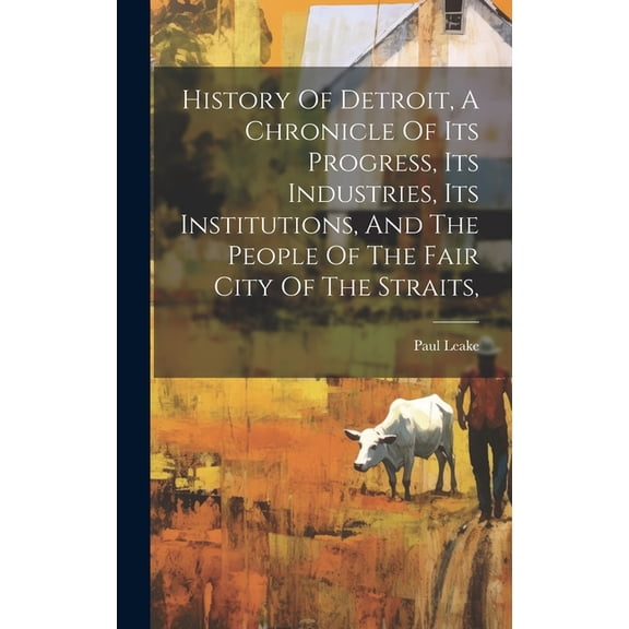 History Of Detroit, A Chronicle Of Its Progress, Its Industries, Its Institutions, And The People Of The Fair City Of The Straits, (Hardcover)