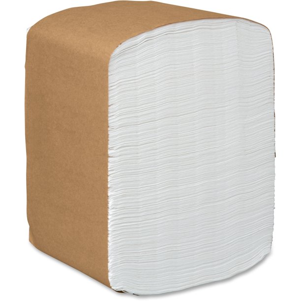 Scott Paper Dinner Napkins (98740), Disposable, White, 1per8 Fold, 1