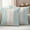 Aqua Blue, variant on Dark Brown Wooden Outdoor Waterproof Pillow Covers, Farmhouse Vintage Distressed Rustic Decorative Square Throw Pillowcase Sofa Cushion Sham for Patio/Couch/Chair, 16"x16" 2 Pack