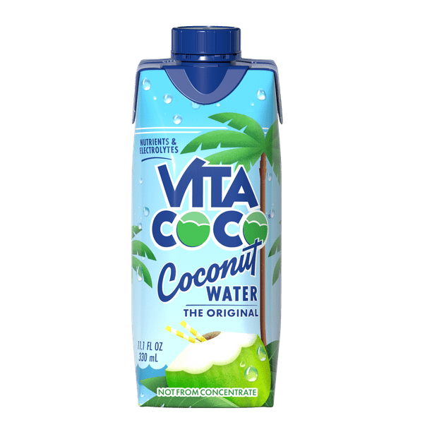 Vita Coco Coconut Water, Pure, 11.1 fl oz Tetra - Walmart.com - Walmart.com