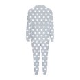 thumbnail image 4 of gbyLJF Womens 2 Piece Outfits Set Printed Round Neck Long Sleeve Pullover and Elastic Waisted Pants Sweatsuit Sets Pajamas Set, 4 of 5