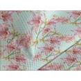 thumbnail image 3 of Ambesonne Floral Quilted Coverlet 2 Pcs, Spring Flower Sketch Artwork, Twin Size, Pale Mint Green Blush, 3 of 4