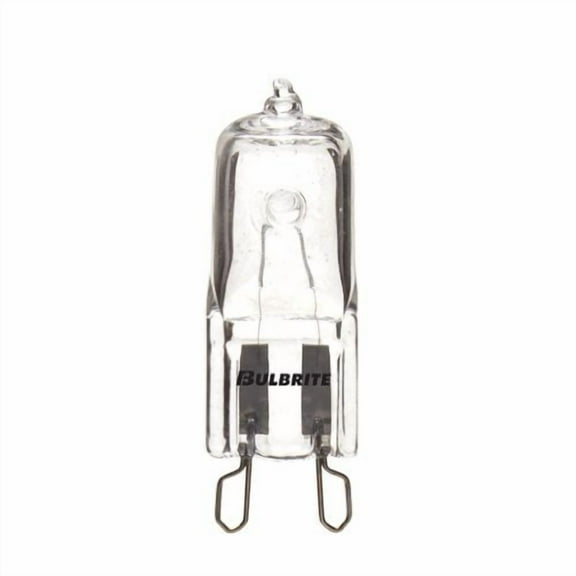 2PK Bulbrite 654050 Q50G9/120 50-Watt Dimmable Halogen Line Voltage JC Type T4, G9 Base, Clear