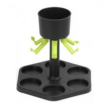 QuLuJing 6 Shot Glass Dispenser and Party Liquor Wine Dispenser Party Favors Carrier Bottles Dispenser, Kitchen Tools and Gadgets