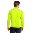thumbnail image 4 of Gildan High Visibility Safety Sweatshirt for Men, Hi Vis Safety Green Crewneck Sweatshirt Fleece Heavy Blend 50/50 Cotton/Poly S, 4 of 5