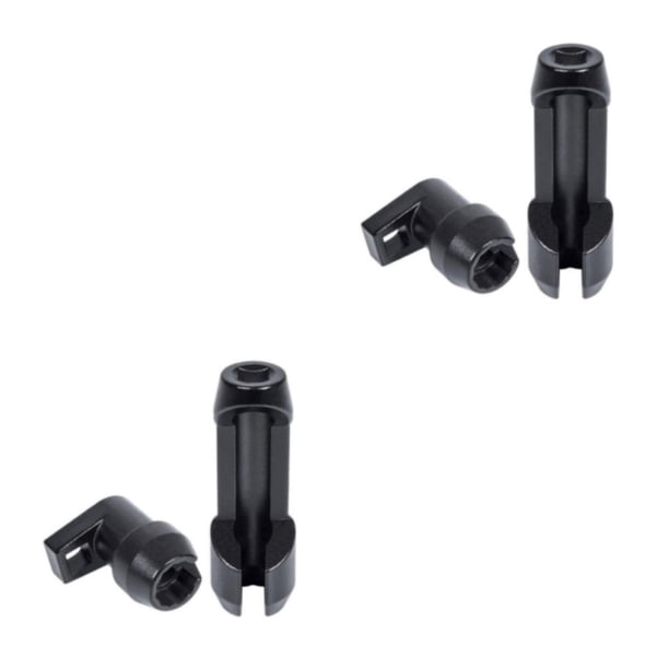 Riwesomey 2 Pieces Car Fuel Filling Socket Sockets 17mm Modified Replacement Point Accessories 12 for Power Stroke 6.7L F250 F350 2piezas