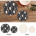 thumbnail image 4 of SKYSONIC Fall Hedgehoge Cute Pot Holders Trivets, 2 Pcs Heat Resistant Trivets, Cotton Thread Weave Mats for Hot Pads Pans Pot Bowl Teapot for Kitchen Decor, 4 of 7