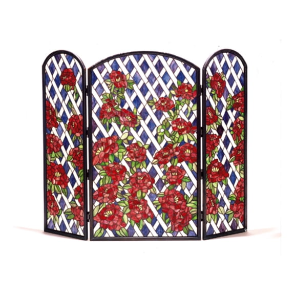 Meyda Tiffany 35744 Fireplace Screen - Tiffany