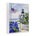 thumbnail image 2 of Stupell Industries Rustic Lodge Nantucket Lighthouse Flag White Framed Giclee Art, 16 x 20, by Sisi and Seb, 2 of 8