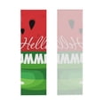 thumbnail image 2 of Lsque Watermelon Hello Summer Printed Cooling Towel (40"x 12"), Ice Towel, Microfiber, Soft Breathable Chilly Towel for Yoga, Sport, Gym, Workout, Fitness, Running, 2 of 9