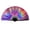 G, variant on Boots On The Ground Hand Fan, Large Rave Folding Hand Fan for Men/Women, Holographic Folding Fan, Holographic Folding Popping Line Dance Fan, Handheld Clacking Fans