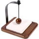 thumbnail image 1 of Servilletero de madera para mesa, dispensador de servilletas con brazo metálico con peso, soporte cuadrado de madera para servilletas de cóctel., 1 of 7