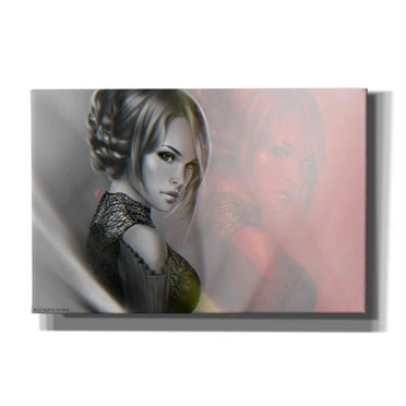 Epic Graffiti 'Keelan' by Katalina, Canvas Wall Art, 60"x40"