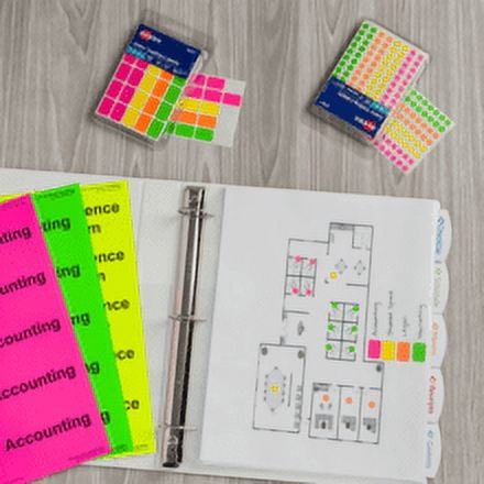 Avery Color Coding Labels, 1/4