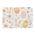 thumbnail image 7 of Yayeee Bath Rug for Bathroom Floor Non Slip Rectangle Fluffy Soft Absorbent Mat, 16"x24", Pink Easter Eggs, 7 of 7