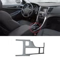 thumbnail image 2 of Car Carbon Style Panel Water Cup Holder Cover Trim Car-Styling for 2010-2015, 2 of 7