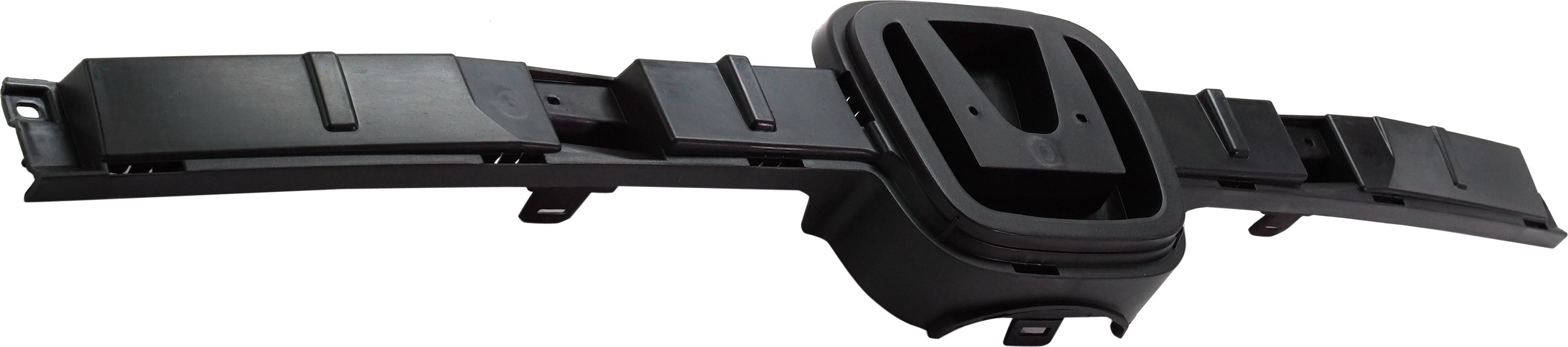 Grille Trim Compatible with 2018-2021 Honda Accord Center Textured Black