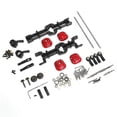 thumbnail image 2 of For MN D90 D91 D96 MN98 MN99S Front Rear Axle and Drive Shaft Kit, 2 of 5
