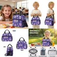 thumbnail image 4 of Kuiaobaty Skull Flower Print Backpack Set with Pencil Case for Teens Stars Moon Print Backpack and Lunch Bag Set with Multi Pockets Backpack and Water Bottle Bag for School, 4 of 7