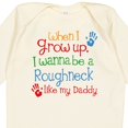thumbnail image 4 of Inktastic Future Oil Rig Roughneck Like Daddy Boys Long Sleeve Baby Bodysuit, 4 of 5