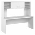 thumbnail image 4 of Echo 72W Computer Desk with Hutch in Pure White - Engineered Wood, 4 of 5