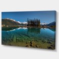 thumbnail image 2 of Row of Pine Trees and Mountain Lake - Impression sur Toile Paysage, 2 of 3