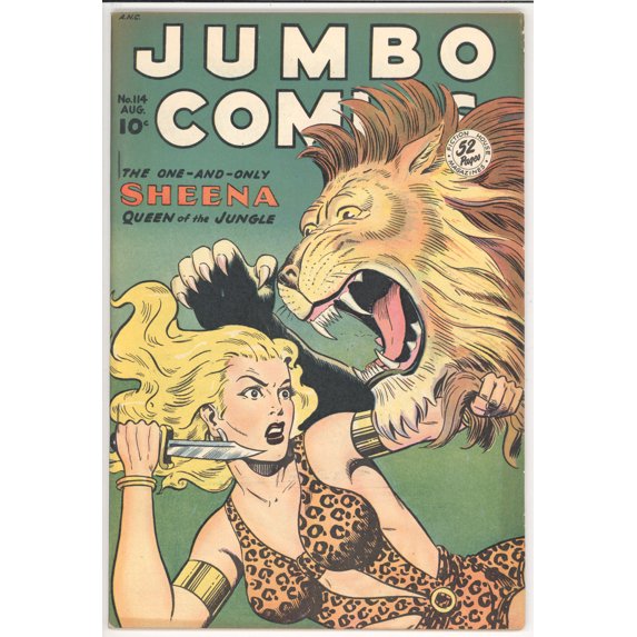 Jumbo Comics #114 Comic Book
