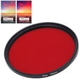 thumbnail image 1 of Filtre d'Objectif de Caméra Rouge Haute Définition Filtre d'Objectif Couleur Rouge pour Appareil Photo Reflex, 1 of 8