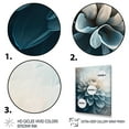 thumbnail image 3 of Designart Dahlia Flowers Blue And White I Canvas Wall Art, 3 of 5