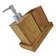 thumbnail image 5 of 1 juego de accesorios de baño de bambú, dispensador de loción, soporte para cepillo de dientes, vaso para cepillo de dientes., 5 of 8