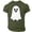 A001-Army Green, variant on Men's and Big Men's Halloween Shirt Funny Spooky Ghost Graphic Tees Holiday Halloween Costumes