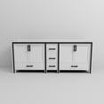 thumbnail image 5 of Lexora Home Ziva 84" Vanity Cabinet in White, 5 of 6