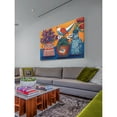 thumbnail image 5 of Marmont Hill "Orange and Blue Vases" Painting Print on Canvas, 5 of 5