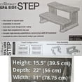 thumbnail image 2 of Cover Valet SSSWG Spa Side Step, Warm Grey, 2 of 4
