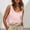 Red, variant on WCJM Lyaner Women's Ruched One Shoulder Sleeveless Crop Tops Strappy Ca Women's Tanks and Camis Women's Satin Sleeveless Tops Round Neck Trade Color Ding Loose Vest
