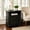 Black, variant on AUU 28" Nightstand with Charging Station – 2-Drawer Bedside End Table with USB & AC Outlets for Bedroom or Living Room