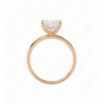 thumbnail image 2 of Cora Jewellery 2CT Round Moissanite Simple SolitaireEngagement Ring For Women, 10K Rose Gold, 2 of 5