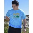 thumbnail image 2 of Surfer Van Retro Style Tie Dye Cyclone Men -Image by Shutterstock, Male XX-Large, 2 of 4