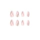 thumbnail image 5 of Paquete de 24 uñas para mujer, ovaladas, multicolores, con purpurina, para verano, herramientas para uñas, pegatinas para uñas de cobertura total, 5 of 5