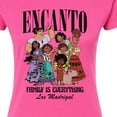 thumbnail image 3 of Encanto - Family Is Everything - Juniors Fitted Graphic T-Shirt, 3 of 5